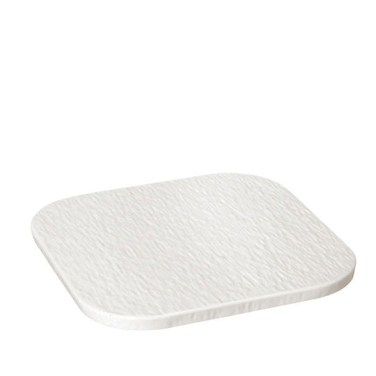 Tokio Ivory Πιατο Ρηχο Αναγλυφο Τετρ. Ivory 20,3Χ20,3Χ1Εκ 4τμχ