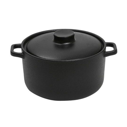 Lava Κατσαρολα Stoneware Μαυρη 28Χ21Χ12Εκ.