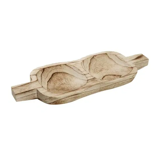 Dis. Ξηροκαρπιερα 2 Θεσεων Φυσ. Ξυλο 40.5Χ15Χ4Εκ 2τμχ