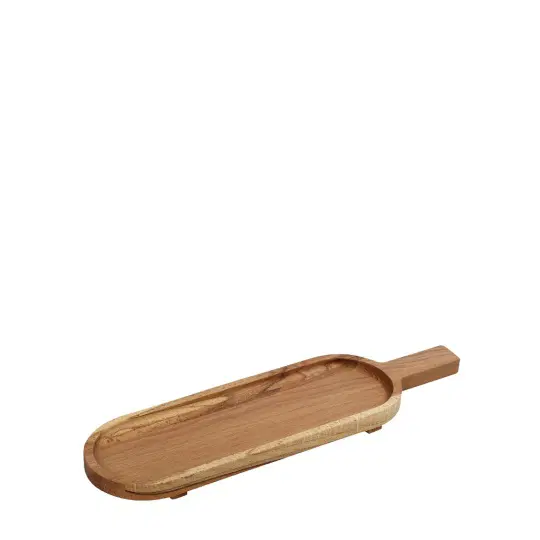 Πλατω Σερβιρισματοσ Ξυλ. Με Λαβη 35,5-49Χ16Εκ