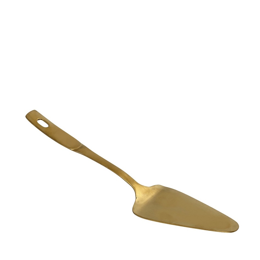 Σπατουλα Ανοξειδωτη Χρυσο Ματ 27 Εκ. 4τμχ