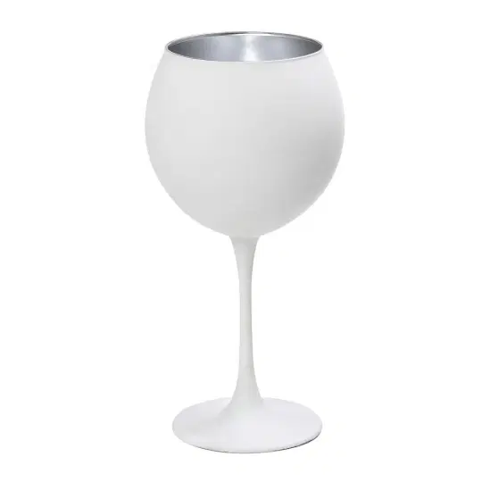 Dis. Maya White Silver Ποτηρι Κρασιου Λευκο-Ασημι Ματ 655Cc 8,5Χ21,5Εκ 6τμχ