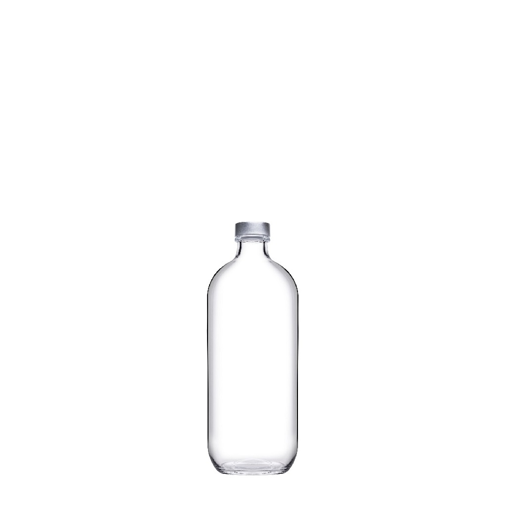 Iconic Bottle W/ Metal Lid 360Cc H: 17,85 D: 6 P/1224 Ob6/Pr.bc. 6τμχ