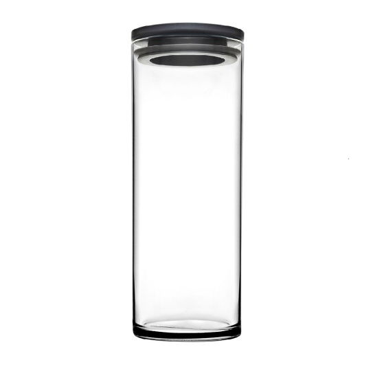 Breakfast Club Jar W/Grey Lid 1230Cc H: 23,4 P/384 Gb2.Ob8