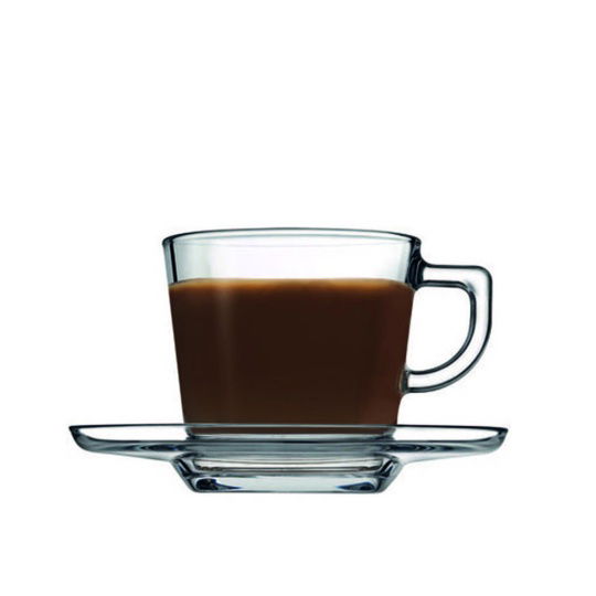 Carre Cup And Saucer Cappuccino Temp 215Cc P/1008 Gb6.Ob24. 6τμχ