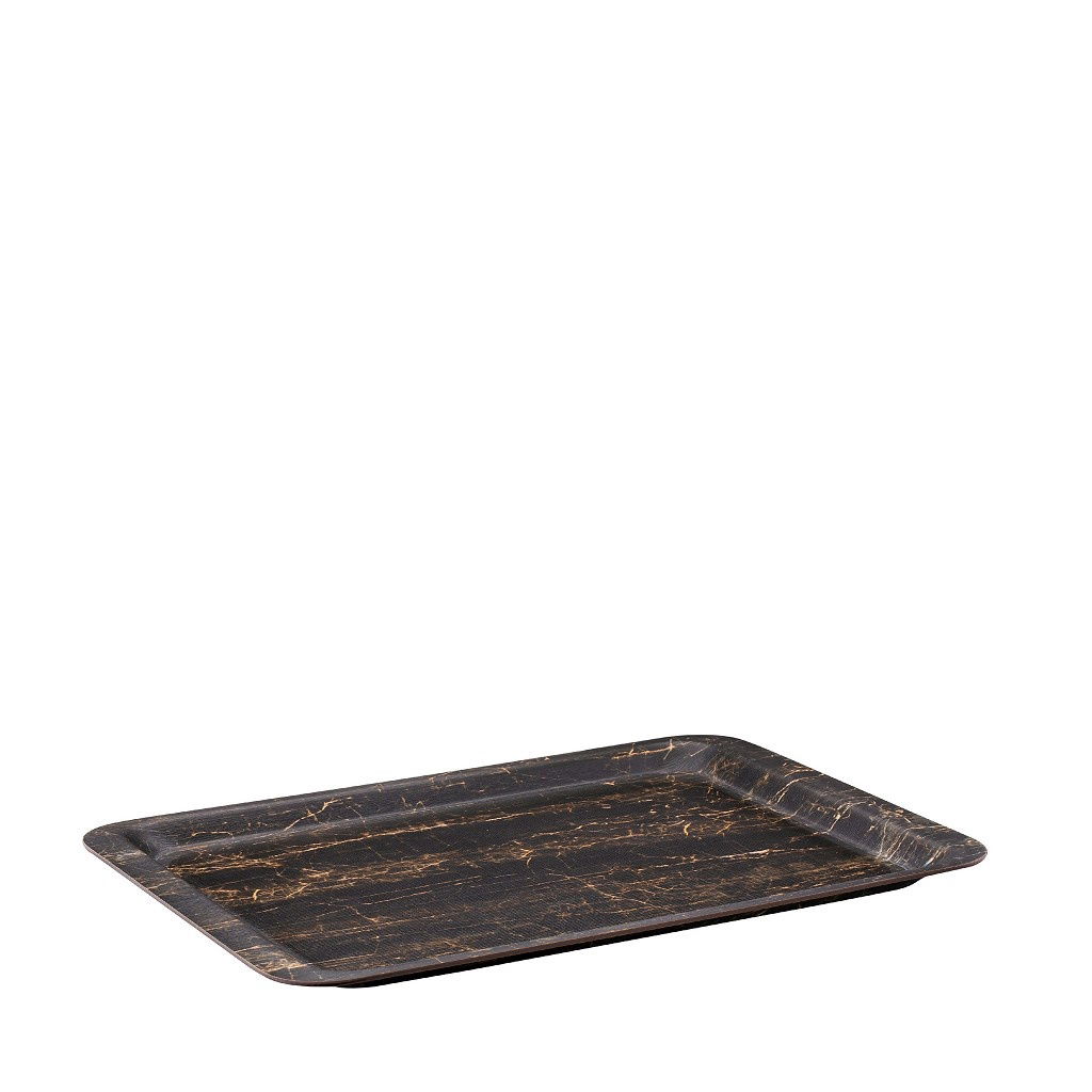 Hybrid Black Wood Non-Skid Δισκοσ Ορθ. 53Χ37Εκ 2τμχ