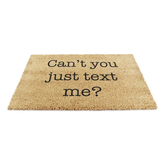 Artsy Mats - Χαλάκι Εισόδου Can't You Just Text Me 60x40cm