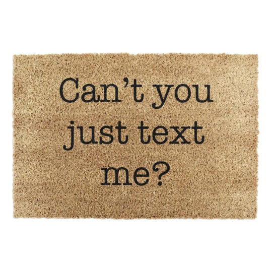 Artsy Mats - Χαλάκι Εισόδου Can't You Just Text Me 60x40cm