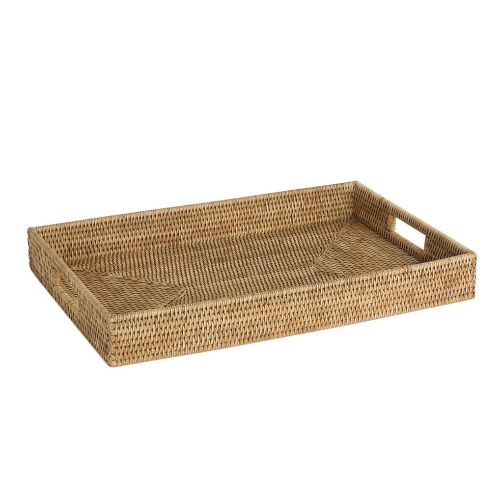 Andrea House - Δίσκος Σερβιρίσματος Rattan 56x36cm