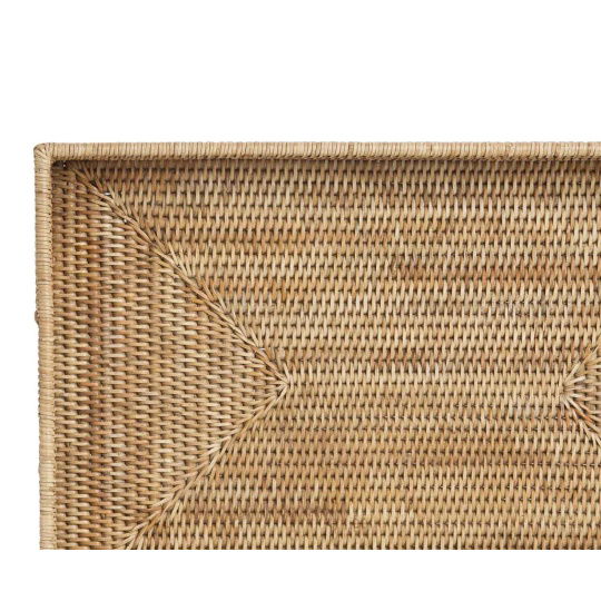 Andrea House - Δίσκος Σερβιρίσματος Rattan 56x36cm