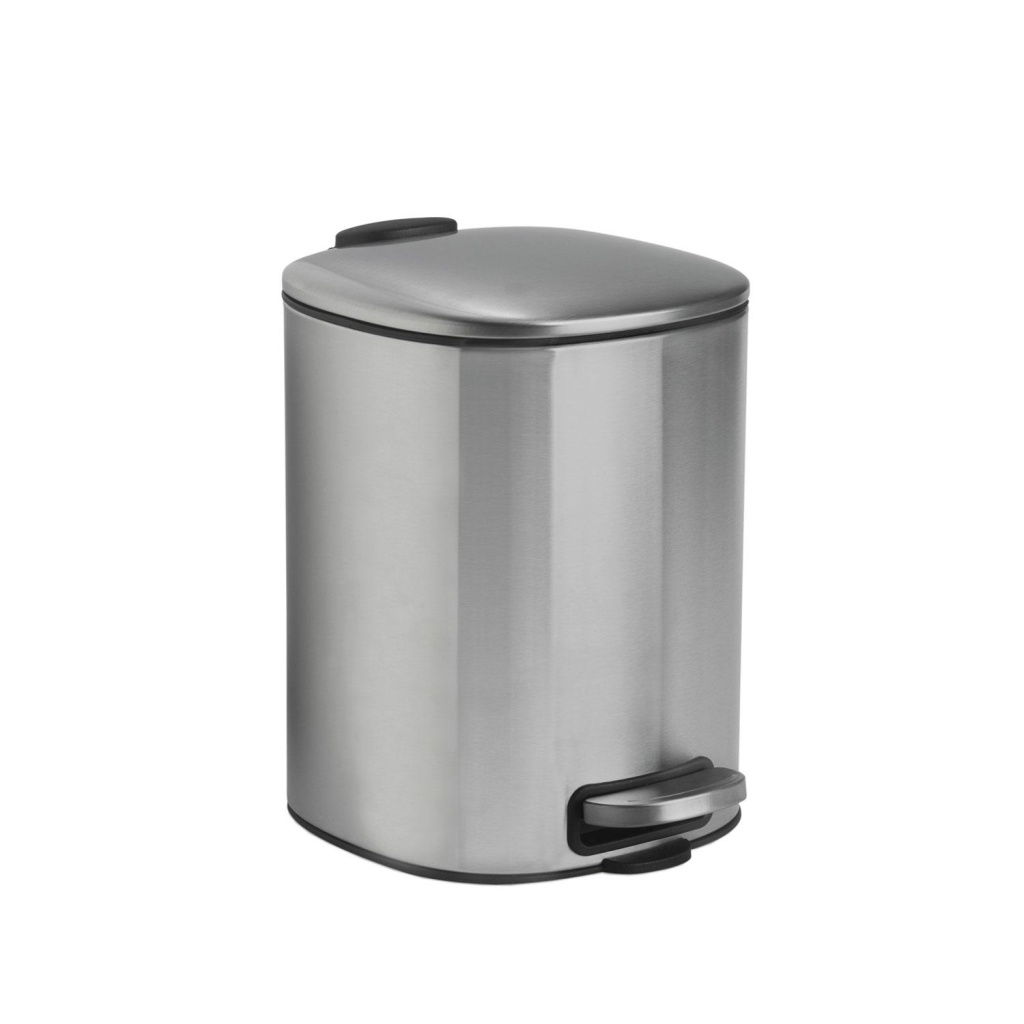 Andrea House - Κάδος Μπάνιου Stainless Steel 5L
