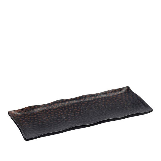 Sunset Melamine Πιατελα Ορθ. Καφε 27Χ11Χ2Εκ 4τμχ