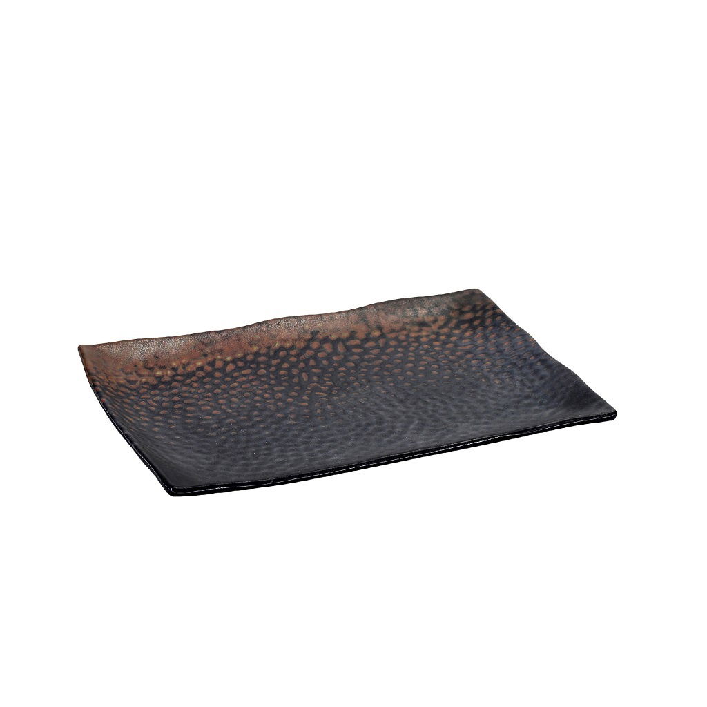 Sunset Melamine Πιατελα Ορθ. Καφε 22,5Χ15Χ2,5Εκ 6τμχ