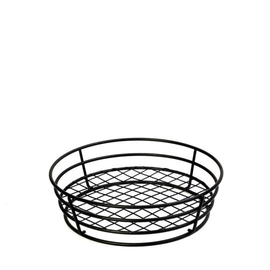 Καλαθι Μεταλ. S Στρογγ. Μαυρο 17Χ17Χ6Εκ 3τμχ