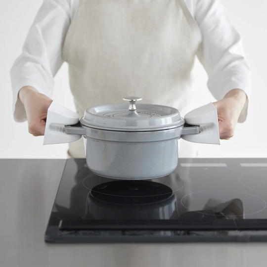 Yamazaki - Μαγνητικά Πιαστράκια Σιλικόνης Σετ 2 WH