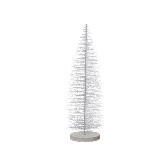 Διακοσμητικό Δεντράκι Mini Άσπρο 14x54cm