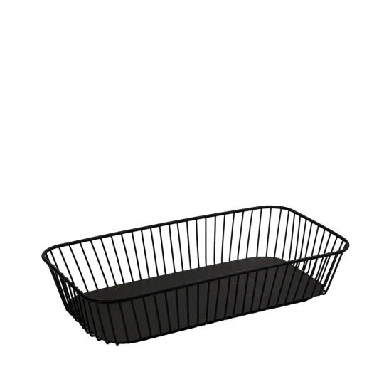 Καλαθι Μεταλ. Gn1/3 Ορθ. Μαυρο 32,5Χ17,6Χ6,5Εκ 2τμχ