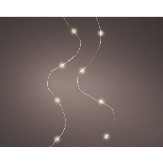 100 Led Φωτάκια Συρμάτινα Θερμού Φωτισμού 495cm