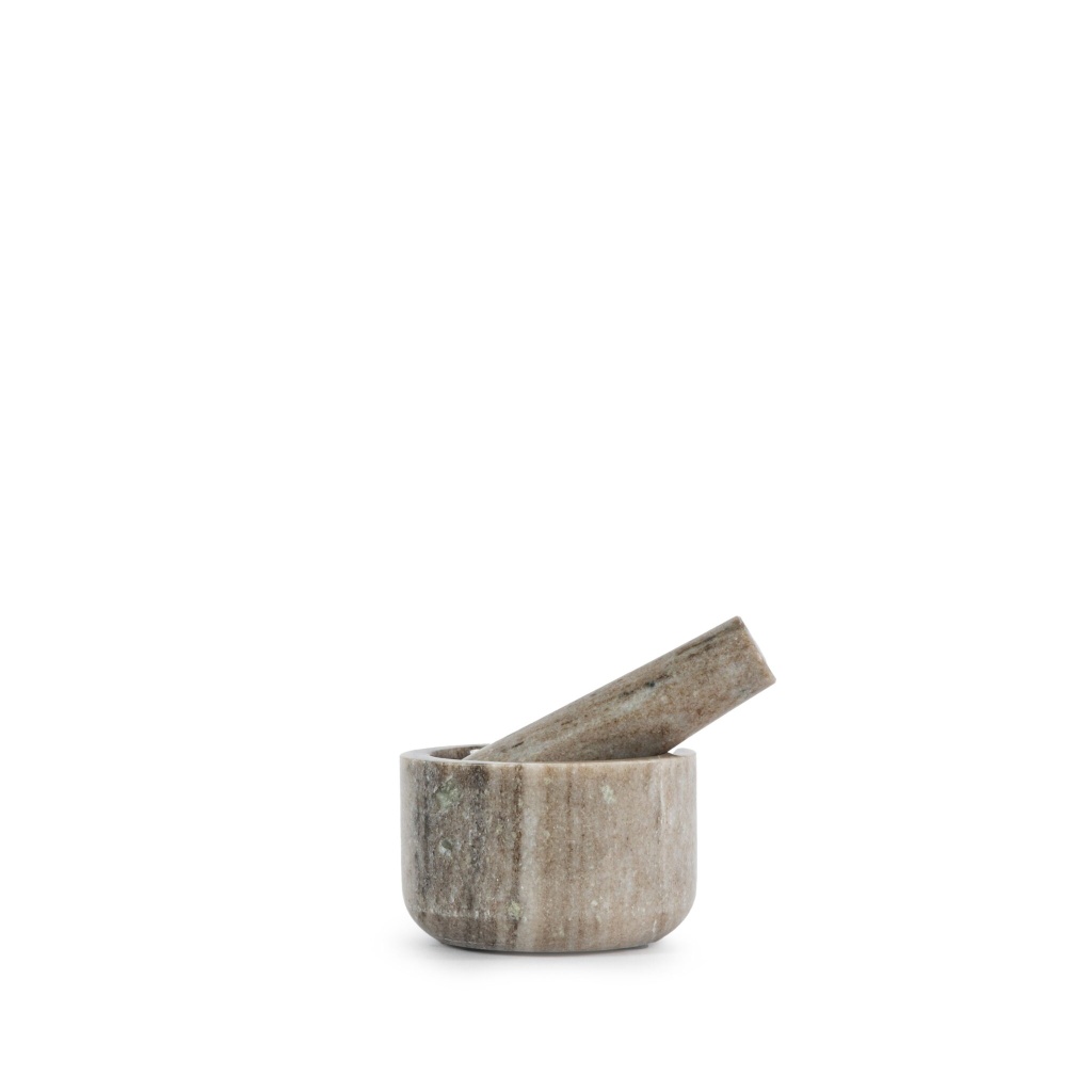 Sagaform Sten Mortar - Μαρμάρινο Γουδί με Γουδοχέρι 6.5x11cm