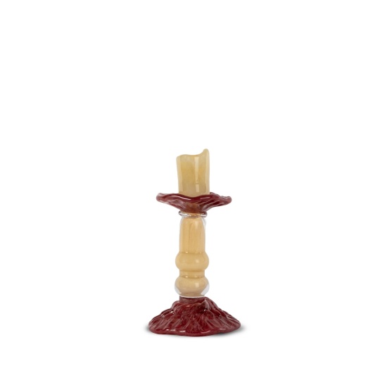 Byon Lara Candlestick - Κηροπήγιο Beige 22x12cm
