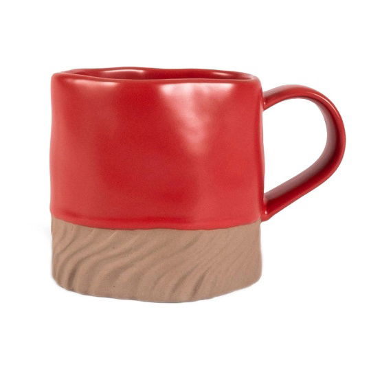 Byon Mug Swirl - Κούπα Κοκκινη Stoneware 9x13cm