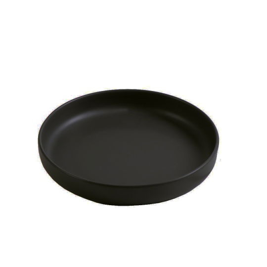 Dis.συσκ. Terra Matt Black Πιατο Βαθυ Nordic/Step 24Εκ (Sma)