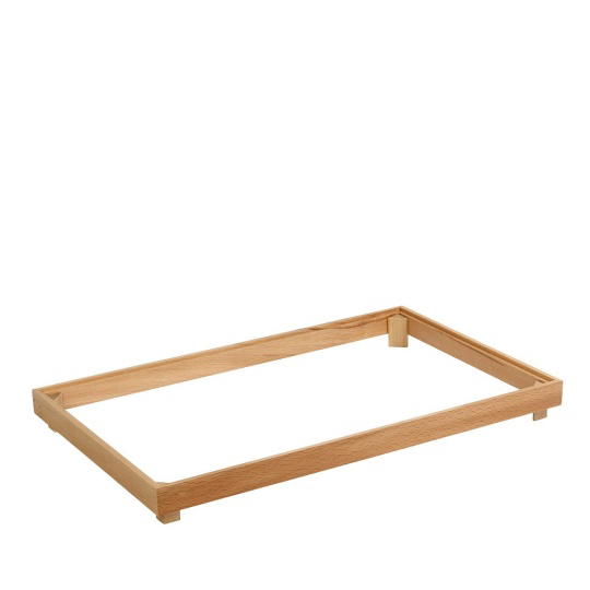 Wood-Well Βαση Ισια Ξυλινη Στοιβαζ. Gn1/1 54,5X34X5Ek