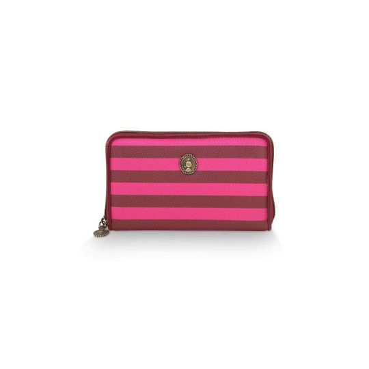 Πορτοφόλι Willow Stripe Pink 18x3x11cm