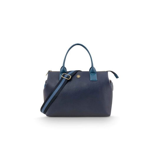 Τσάντα Fia Handbag Large Blue 34x16x26.5cm