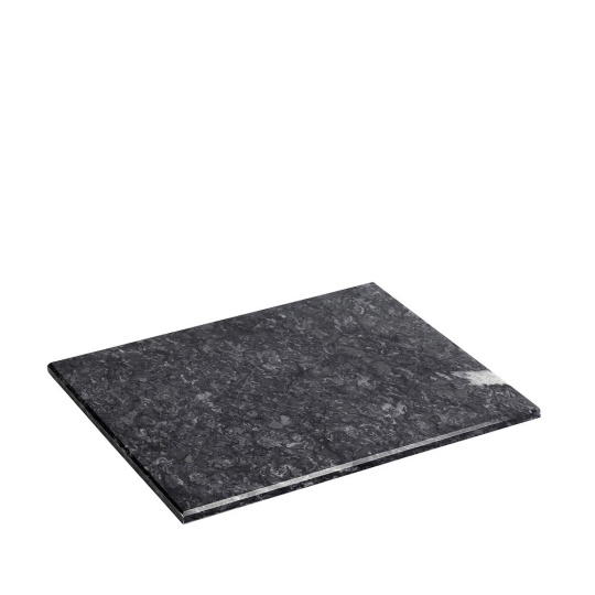 Πλατω Σερβιρισματοσ Απο Μαρμαρο Μαυρο 10Mm Gn1/2 32.5X26,5Εκ 2τμχ