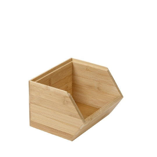 Κουτι S Bamboo 17.8X15,5X12,5Ek 3τμχ
