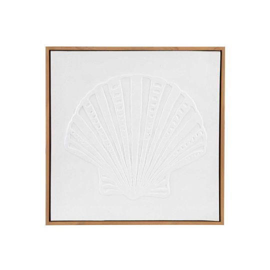 Andrea House - Χειροποίητος Πίνακας Ζωγραφικής Shelll Abstract 40x40cm