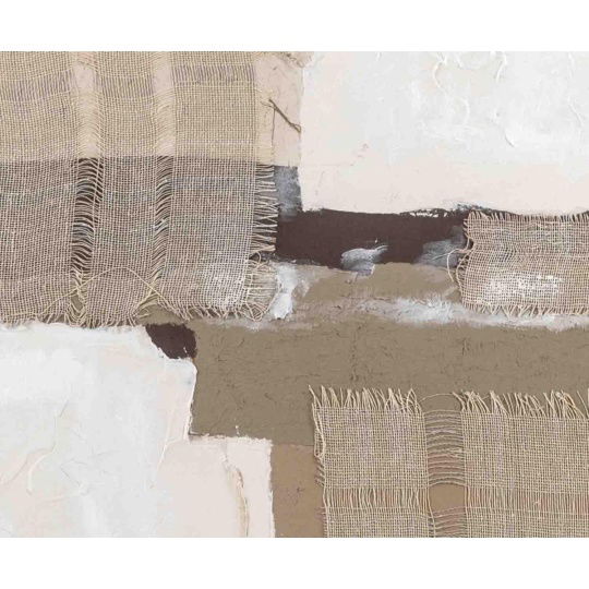 Andrea House - Χειροποίητος Πίνακας Ζωγραφικής Barbados Abstract 80x100cm