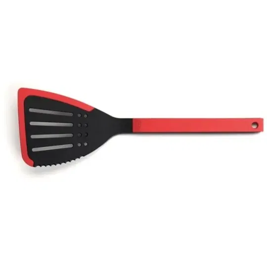Σπάτουλα τρυπητή με άκρα σιλικόνης 35 εκατ. Cook it