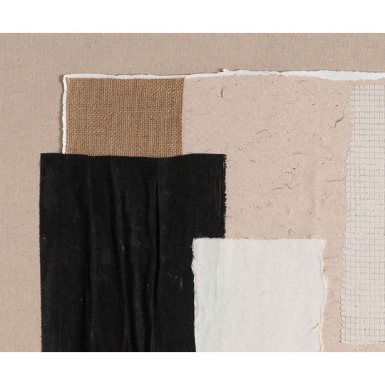 Andrea House - Χειροποίητος Πίνακας Ζωγραφικής Modern Abstract Roots 80x80cm