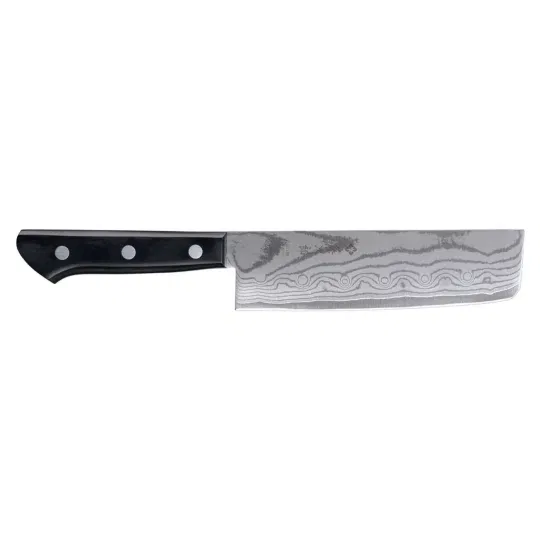 Μαχαίρι Nakiri 16.5 εκατ. από δαμασκηνό ατσάλι Tojiro Basic Damascus