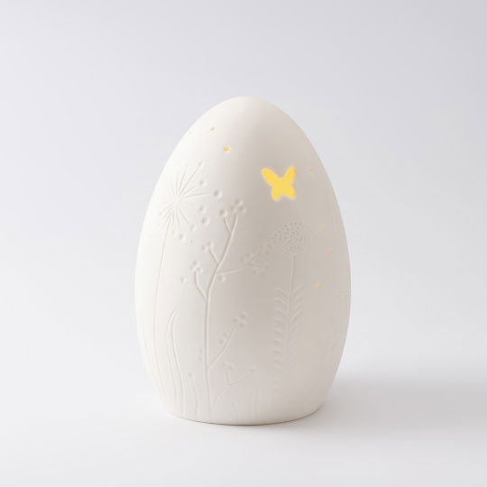 Raeder - Πορσελάνινo Διακοσμητικό Φωτιστικό LED Eastern Egg