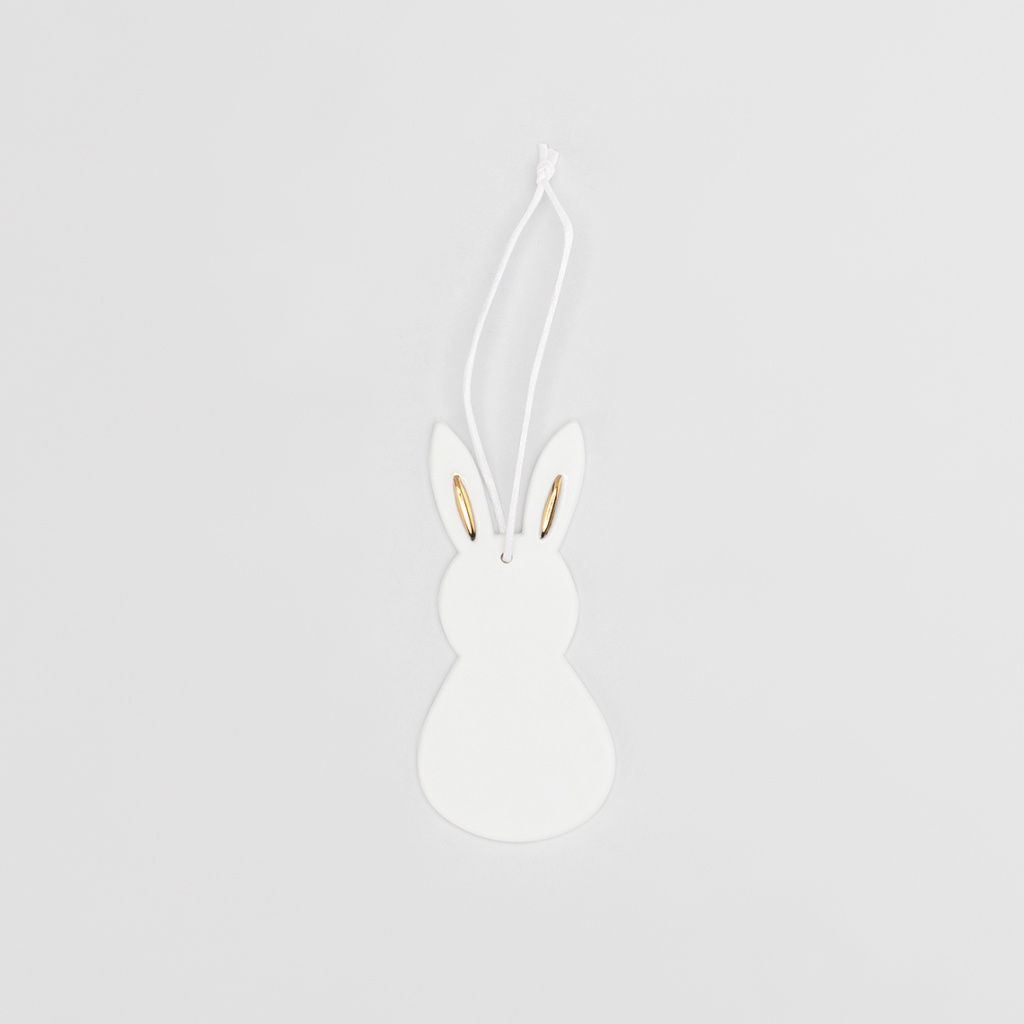 Raeder - Πορσελάνινο Κρεμαστό Διακοσμητικό Bunny Green