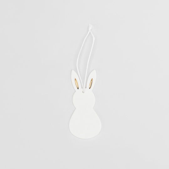 Raeder - Πορσελάνινο Κρεμαστό Διακοσμητικό Bunny Green
