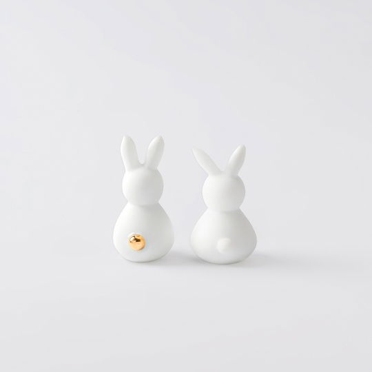 Raeder - Σετ 2 Πορσελάνινα Διακοσμητικά Mini Bunny