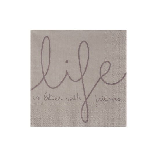 Raeder - Χαρτοπετσέτα Life Is Better With Friends