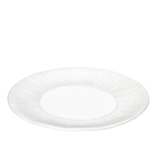 Zen White Πιατο Ρηχο 31Χ3,5Εκ. 4τμχ