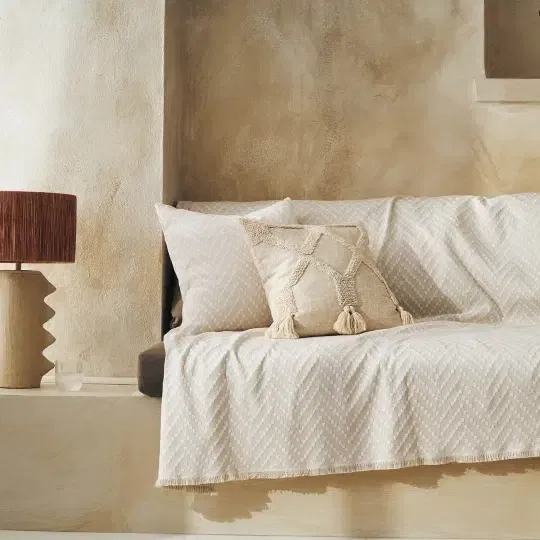 Ριχτάρι Τριθέσιου Καναπέ 180x310cm Ori Natural Beige