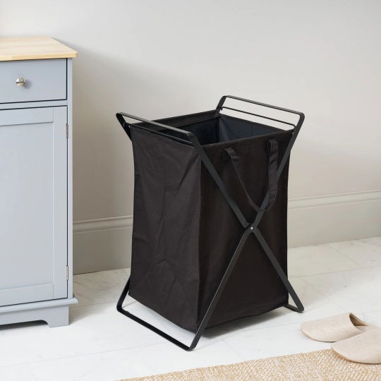 Yamazaki - Πτυσσόμενο Καλάθι Για Άπλυτα Hamper Tower Large BK