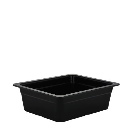 Γαστρονομοσ Gn1/2 Μαυρο Γυαλιστ. Μελαμινησ 32,5Χ26,5Χ10Εκ (Sma) 2τμχ