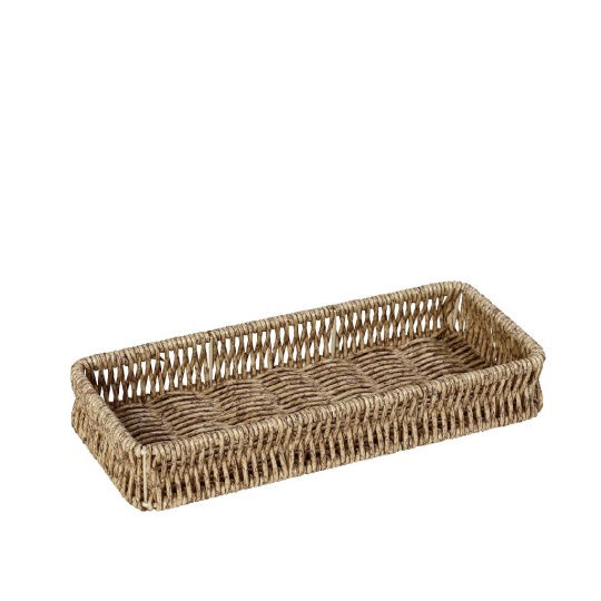 Δισκοσ Synth. Rattan Μπεζ 26Χ11Χ4Εκ 6τμχ