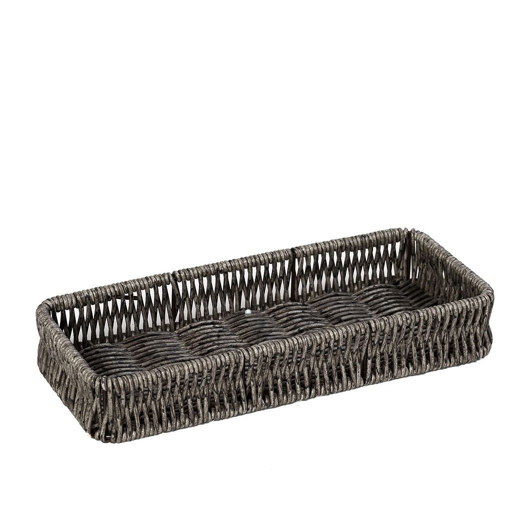 Δισκοσ Synth. Rattan Γκρι 29Χ14Χ4Εκ 4τμχ