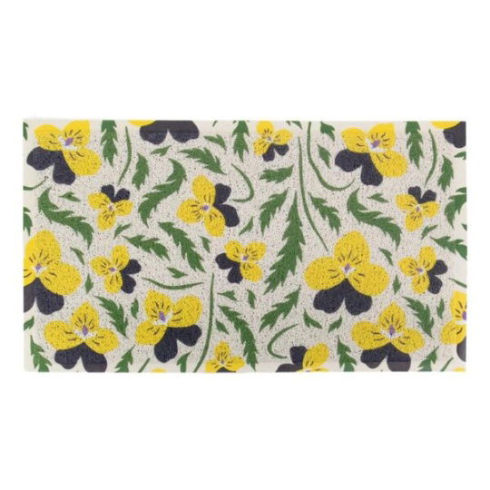 Artsy Mats - Χαλάκι Εισόδου Yellow Pansy 70x40cm