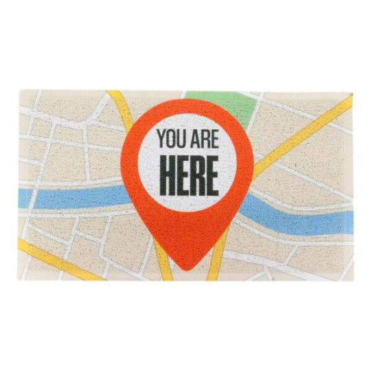 Artsy Mats - Χαλάκι Εισόδου You Are Here 70x40cm