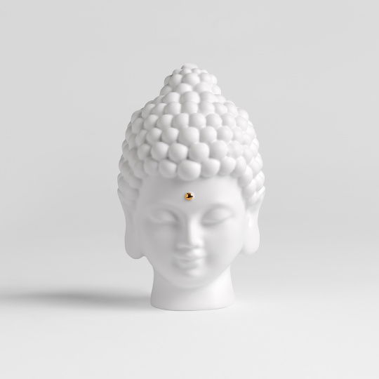 Raeder - Πορσελάνινο Διακοσμητικό Zen Spirit Buddha Figure Head